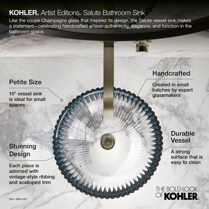 Kohler Salute Vessel Bathroom Sink | Wayfair